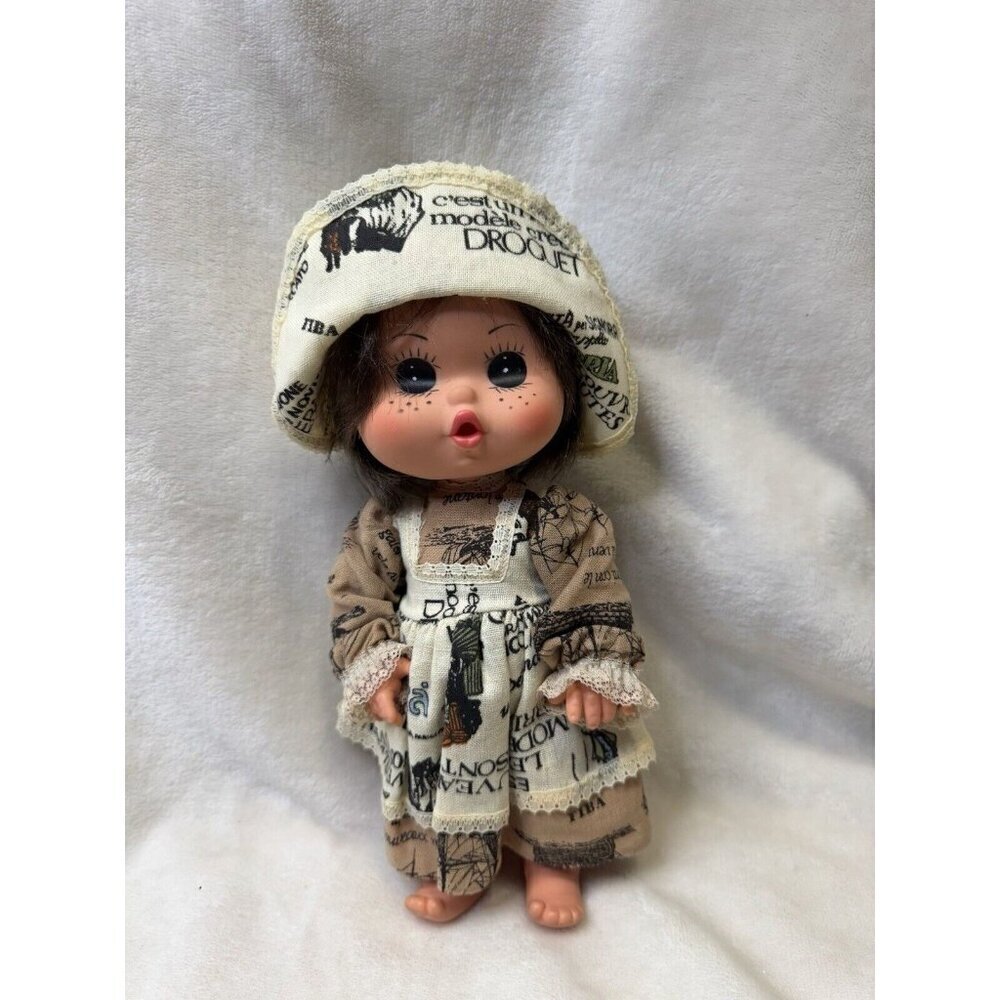 Vintage 12” FIBA DOLL Made In Italy A280 Complete Dress Cute Pretty Excellent